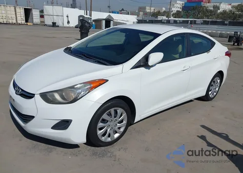 2011 Hyundai Elantra Gls z USA, uszkodzony, nr VIN 5NPDH4AE5BH010640